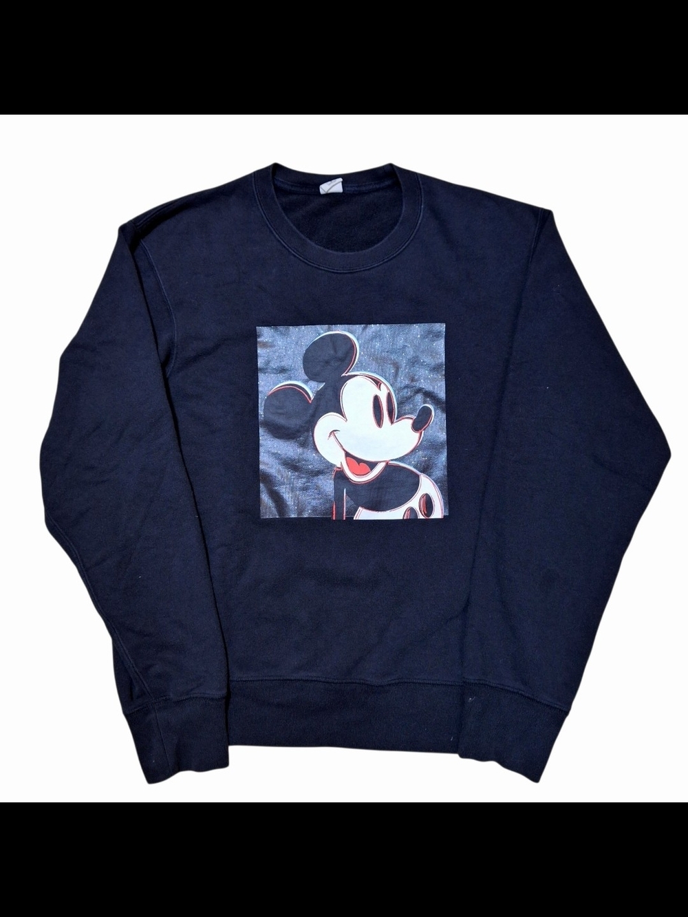 Women's Black Uniqlo UT x Disney x Andy Warhol Foundation Sweatshirt - M